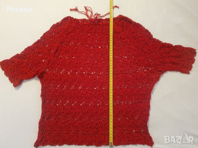 Покривки, карета и блуза плетени на една кука, снимка 9 - Покривки за маси - 44498921