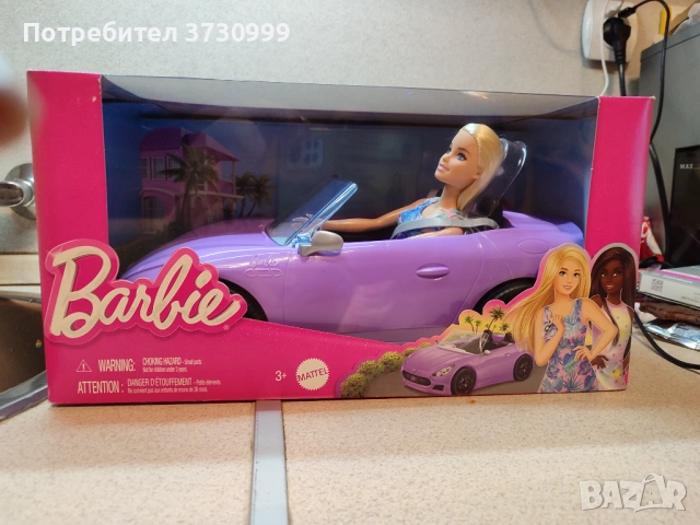 Барби с кола 
