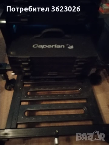 СТОЛ- ПЛАТФОРМА CAPERLAN за статичен риболов. , снимка 10 - Екипировка - 50670763