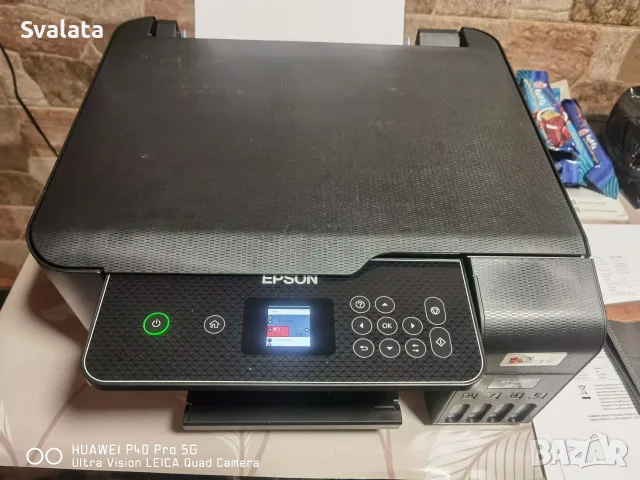 Epson EcoTank ET-2870 мултифункционален принтер, снимка 2 - Принтери, копири, скенери - 55949563