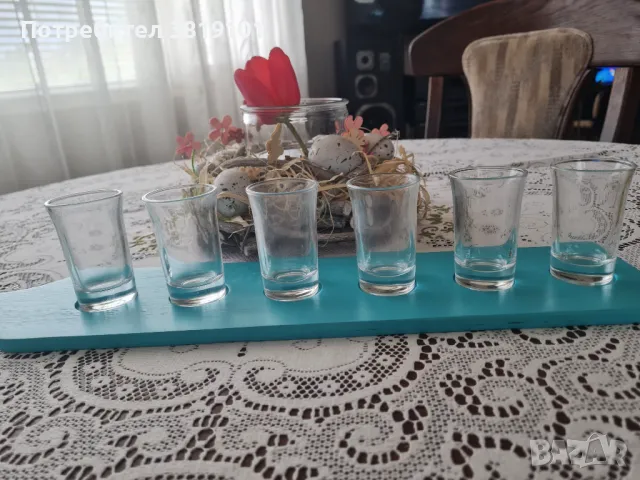 Чашки с дъска за шотове, снимка 1