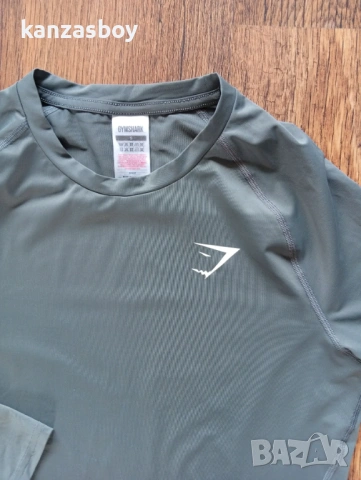 Gymshark Element Baselayer - мъжка блуза р-р S, снимка 4 - Блузи - 54216201