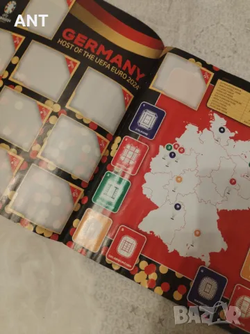 Албум Евро 2024 Topps + стикери, снимка 3 - Фен артикули - 47971464