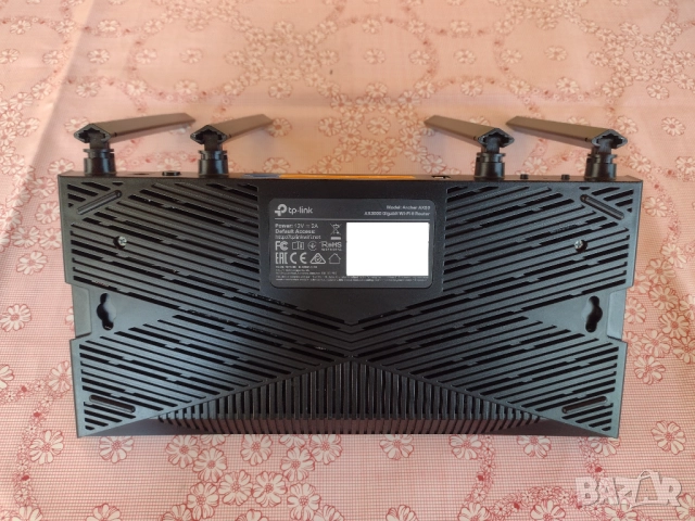 TP-Link Archer AX50 Wi-Fi 6 Router, снимка 6 - Рутери - 52146663