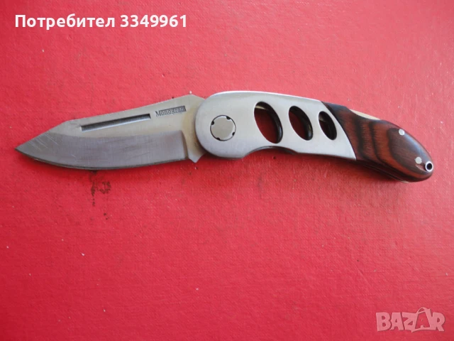 Немски полуавтоматичен нож Monogham, снимка 2 - Ножове - 51294198
