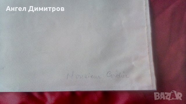 Стара литография Colonel Margot, снимка 5 - Антикварни и старинни предмети - 35019339