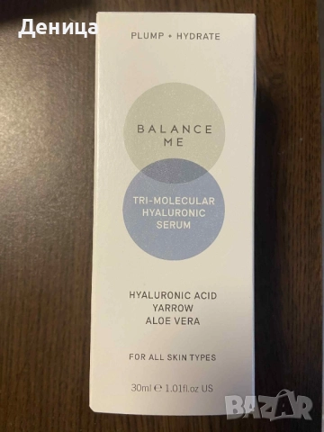 Balance me Tri Molecular Hyaluronic serum 30ml
