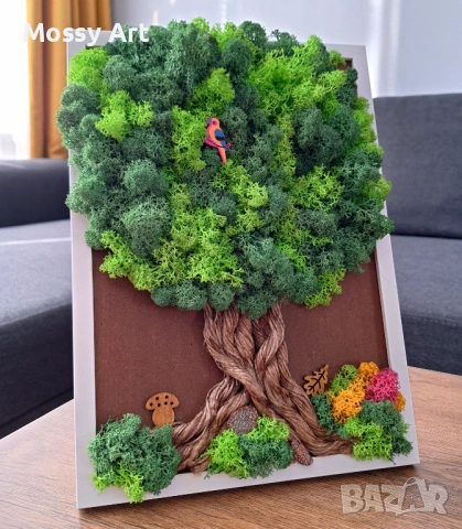Декорации със скандинавски мъх, снимка 5 - Декорация за дома - 53199172