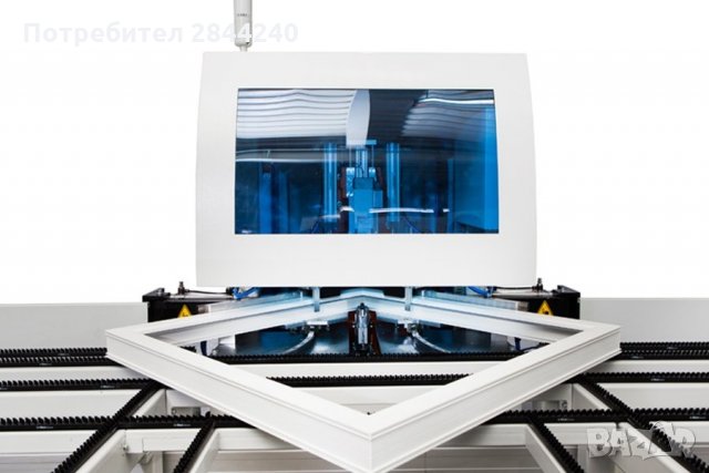 Четириглава залепваща и CNC зачистваща автоматична линия , машини за дограма, снимка 2 - Други машини и части - 30808516