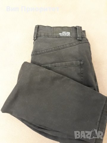 HAPPI GIRLS дънки , чисто нов , дълъг , гарваново черно