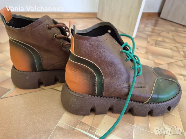 Дамски цветни обувки , снимка 4 - Дамски ежедневни обувки - 49435322