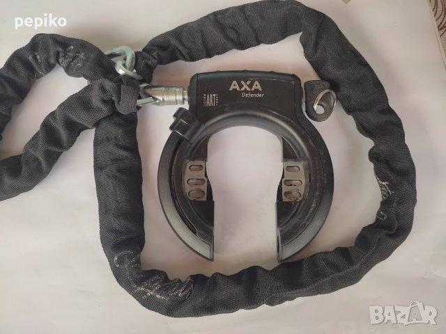 Продавам колела внос от Германия заключващо устройство за велосипед AXA DEFENDER+верига