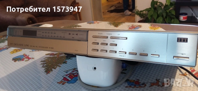ITT EXCLUSIVE LINE HIFI 9061 PLL SYNTHESIZER TUNER, снимка 7 - Декове - 54018487