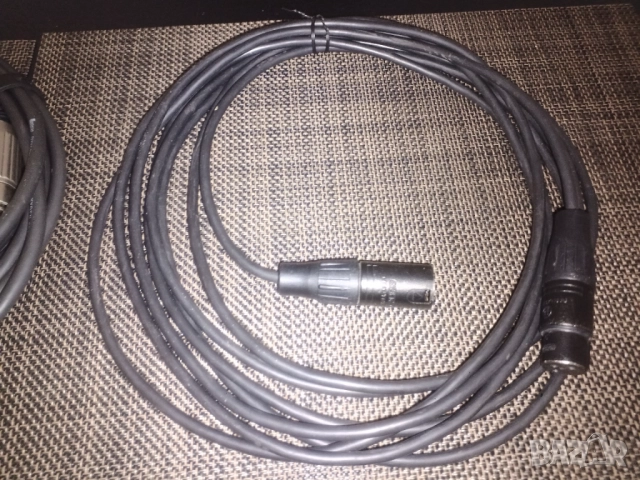 XLR букси с кабели, снимка 3 - Микрофони - 52730663