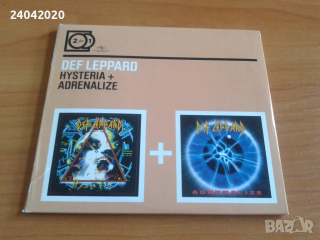 Def Leppard – Hysteria + Adrenalize 2 in 1 оригинални дискове