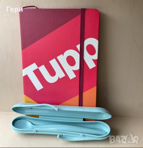 Tupperware лъжичка в калъф, снимка 3 - Прибори, съдове, шишета и биберони - 40706412