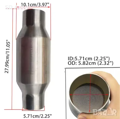 Универсални Катализатори за Бензинови  Автомобили до 2500 куб., снимка 6 - Части - 49343522