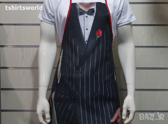 Нова мъжка забавна готварска престилка Мъж на годината, снимка 5 - Подаръци за мъже - 30696413