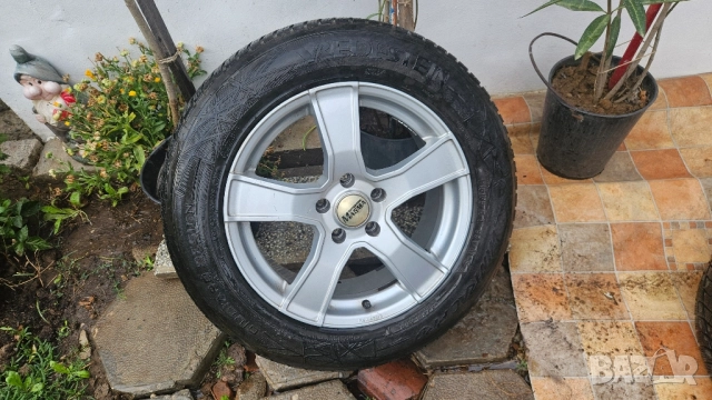 Джанти 17" 5х114 с 4 бр. 215 65 17 зимни гуми Continental WinterContact и Vredestein Wintrac pro, снимка 9 - Гуми и джанти - 51896995