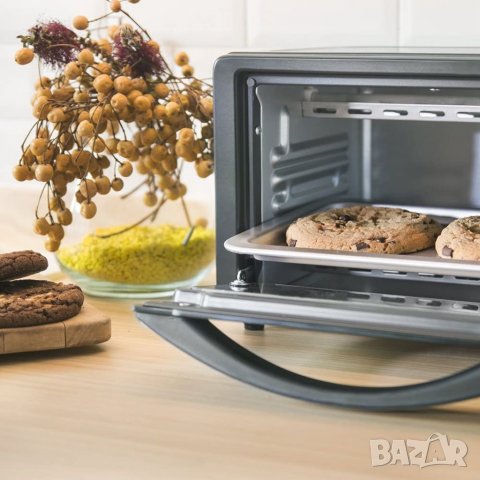 Мини фурна Cecotec - Bake'n Toast 450, 1000W, 10L, Черна, снимка 3 - Печки, фурни - 39918315