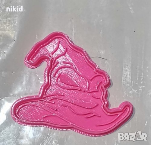 5 вида Хари Потър harry potter Лого пластмасов резец печат форма фондан тесто бисквитки , снимка 5 - Форми - 35495655