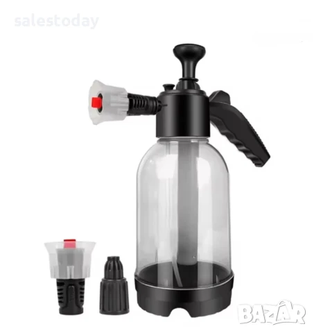 Ръчна пръскачка за вода и пяна с регулируема дюза, снимка 3 - Градинска техника - 51330388