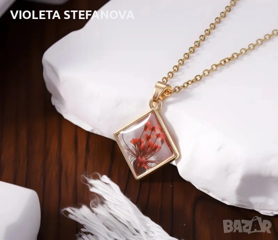 Дамски позлатени колиета от медицинска стомана , снимка 8 - Колиета, медальони, синджири - 53097926