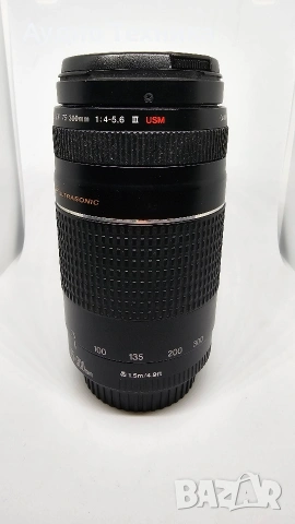 Canon 75-300mm 1:4-5.6 III USM EF, снимка 4 - Обективи и филтри - 53878995