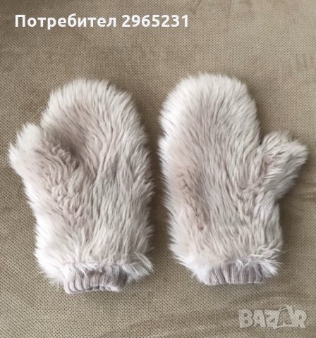 Пухени ръкавици бледо розово, снимка 2 - Други - 31667130