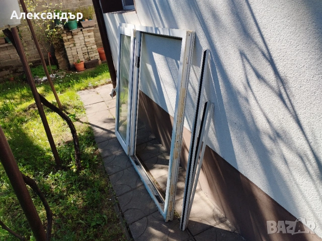 4 камерна запазена ПВЦ дограма (прозорец) , снимка 2 - Дограми - 54315008