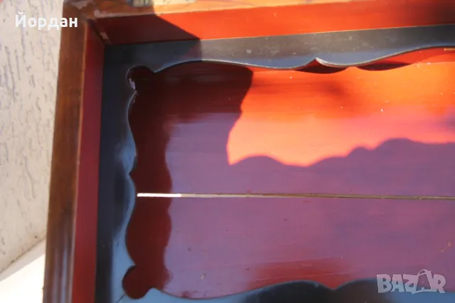 Дървена кутия за бижута, снимка 14 - Антикварни и старинни предмети - 48499960