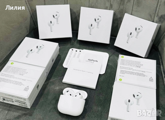 Безжични слушалки Apple AirPods 4, снимка 2 - Безжични слушалки - 53126146