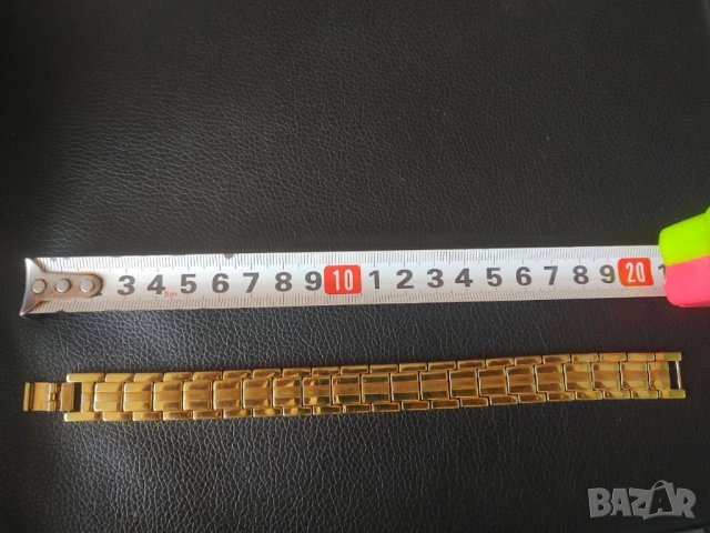 Японска Магнитна Титаниева Гривна За Здравето На Тялото + Безплатна Доставка, снимка 5 - Гривни - 51710278