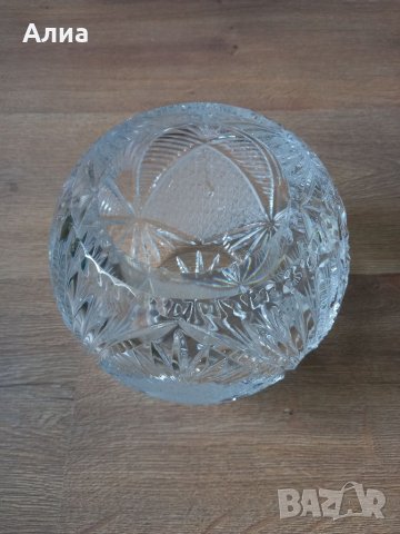 Кристална купа/сфера/ваза, снимка 2 - Вази - 40854721