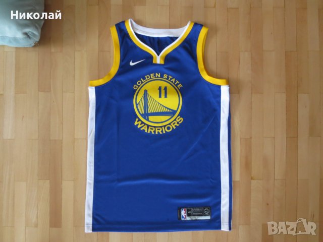 Nike Klay Thompson Royal Golden State Warriors Jersey, снимка 2 - Спортни дрехи, екипи - 37317156