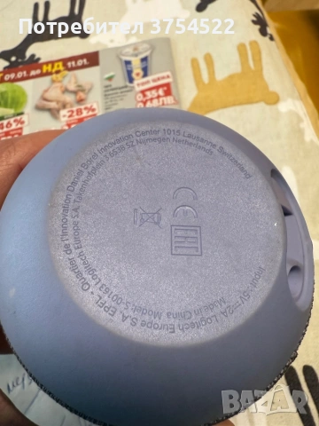 Блутуут тонколона Logitech Ultimate Ears UE Wonderboom, снимка 2 - Bluetooth тонколони - 53032066