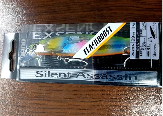 Shimano Exsence Silent Assasin 99S 17g Flash Boost XM-299V , снимка 7 - Такъми - 38490515