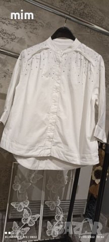Овърсайс риза с камъчета!!
