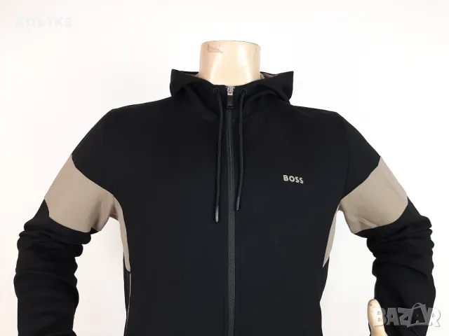 Hugo Boss - Оригинално мъжко горнище размер M, снимка 6 - Спортни дрехи, екипи - 47438680