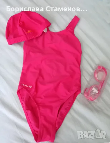 Нов бански за момиче с подарък очила за плуване Speedo , снимка 1