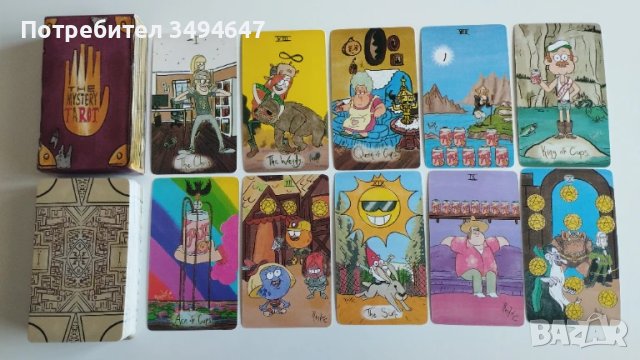 Таро карти в отлично състояние., снимка 3 - Езотерика - 51236198
