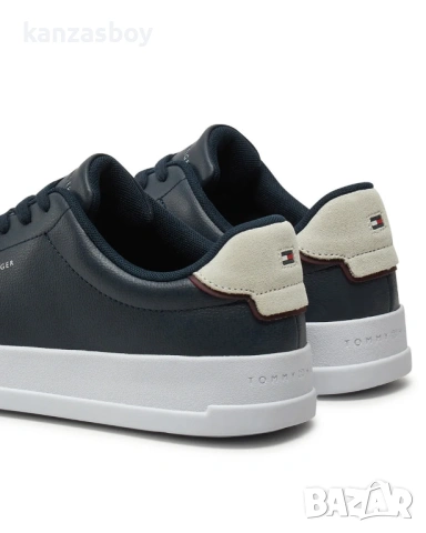 Tommy Hilfiger - страхотни мъжки кецове ЕСТЕСТВЕНА КОЖА 44, снимка 3 - Кецове - 54083451