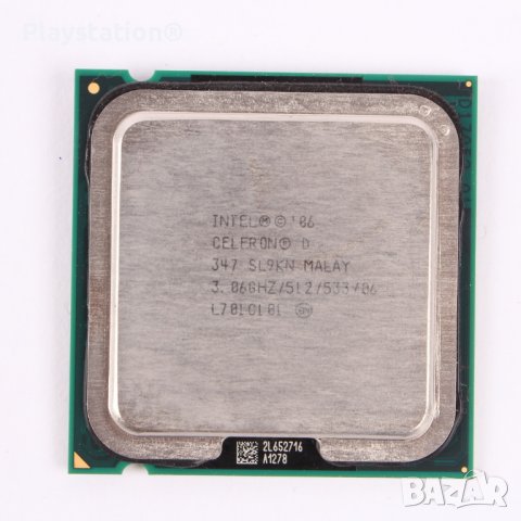 Intel® Celeron® D 347 512K Cache, 3.06 GHz, 533 MHz FSB + Intel D34223-002 Socket-775 3.4GHz Fan