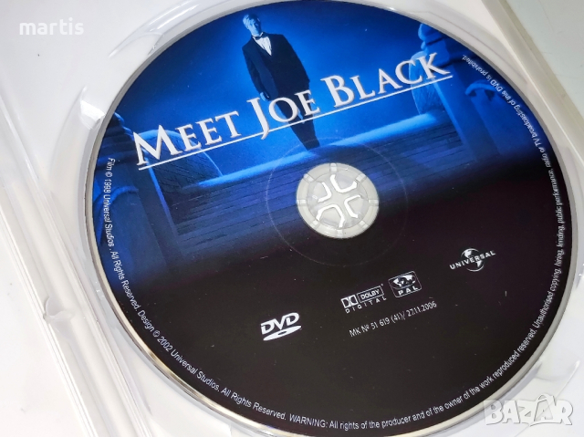 ДВД Да срещнеш Джо Блек/Бг.суб/, снимка 3 - DVD филми - 44778159