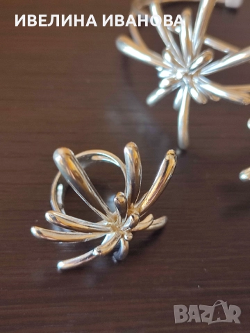 Сребърен комплект, снимка 3 - Бижутерийни комплекти - 52490307