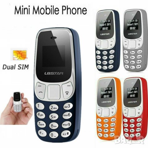 Мини телефон, BM10, с промяна на гласа, малък телефон, L8Star BM10, Nokia 3310 Нокия, mini telefon, снимка 8 - Други - 33804564
