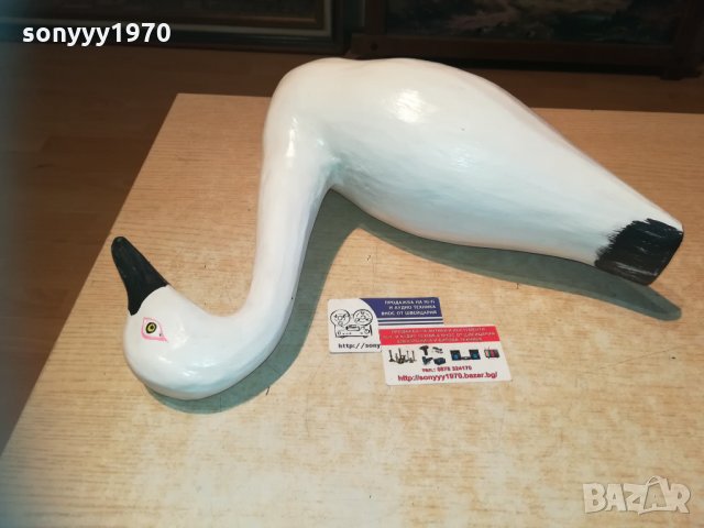 голяма красива бяла патица-внос англия 0311202232, снимка 9 - Колекции - 30664749