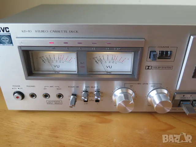 JVC KD-10E stereo cassette deck,Japan, снимка 2 - Декове - 48451809