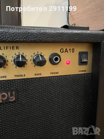 Усилвател за китара E-Zipy, снимка 3 - Ресийвъри, усилватели, смесителни пултове - 49943495