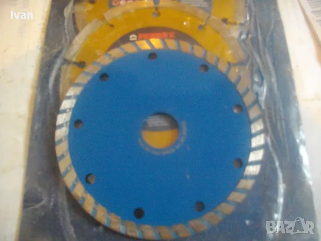 ф125мм НОВ АВСТРИЙСКИ ДИАМАНТЕН ДИСК ДИАМАНТИНА FERREX ЗА РЯЗАНЕ НА КАМЪК ТУХЛИ КЕРЕМИДИ КЛИНКЕР , снимка 13 - Диамантени и режещи инструменти - 50180877